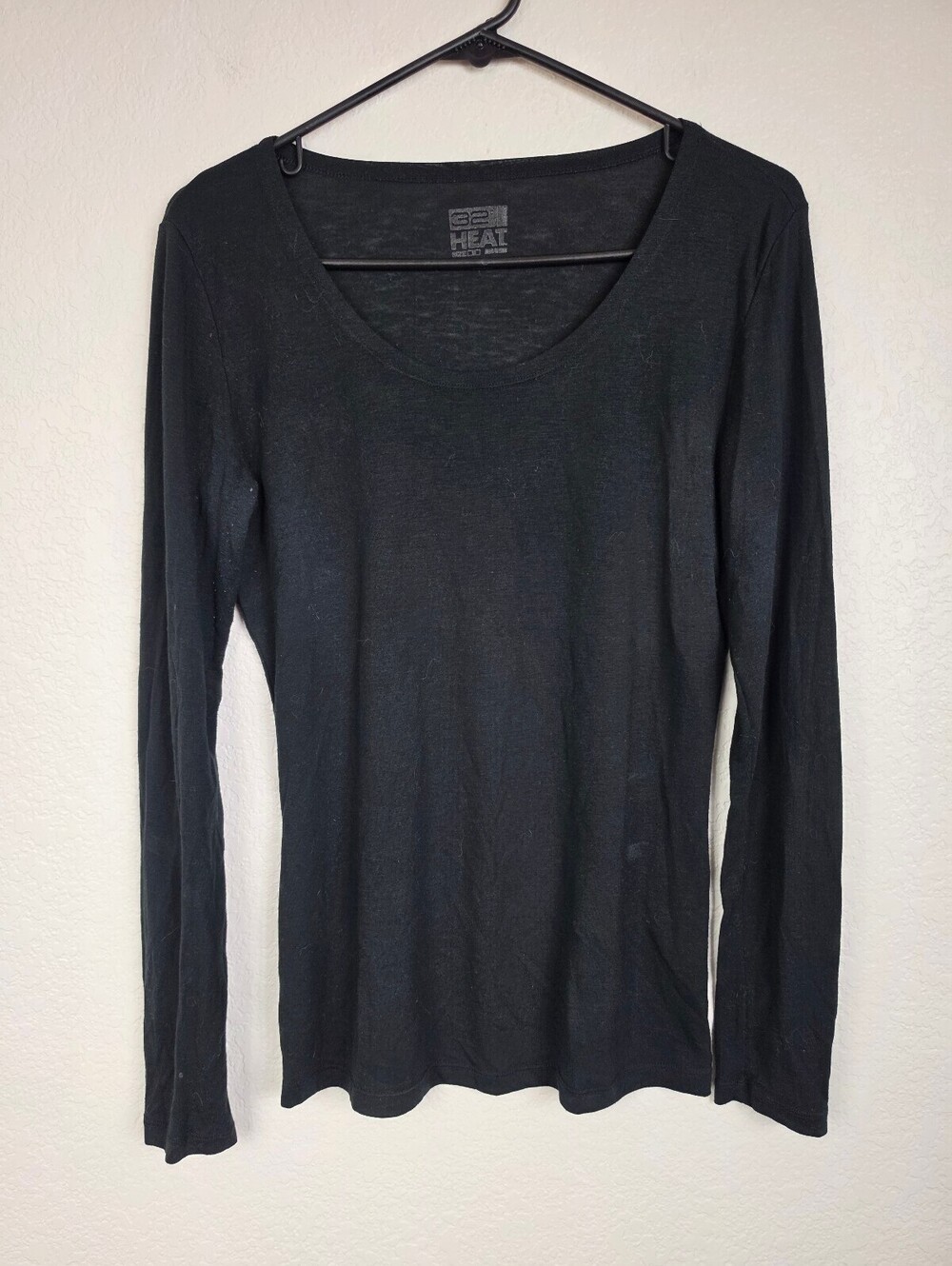 32 Degrees Heat Ladies' Black Long Sleeve Small Shirt